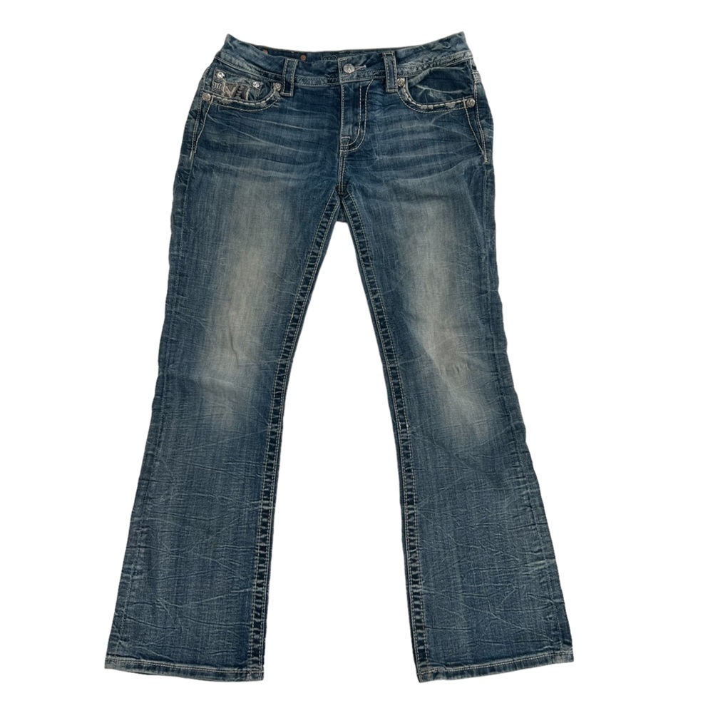 Miss Me Mid Rise Easy Boot Cut Jeans Size 29 Women’s